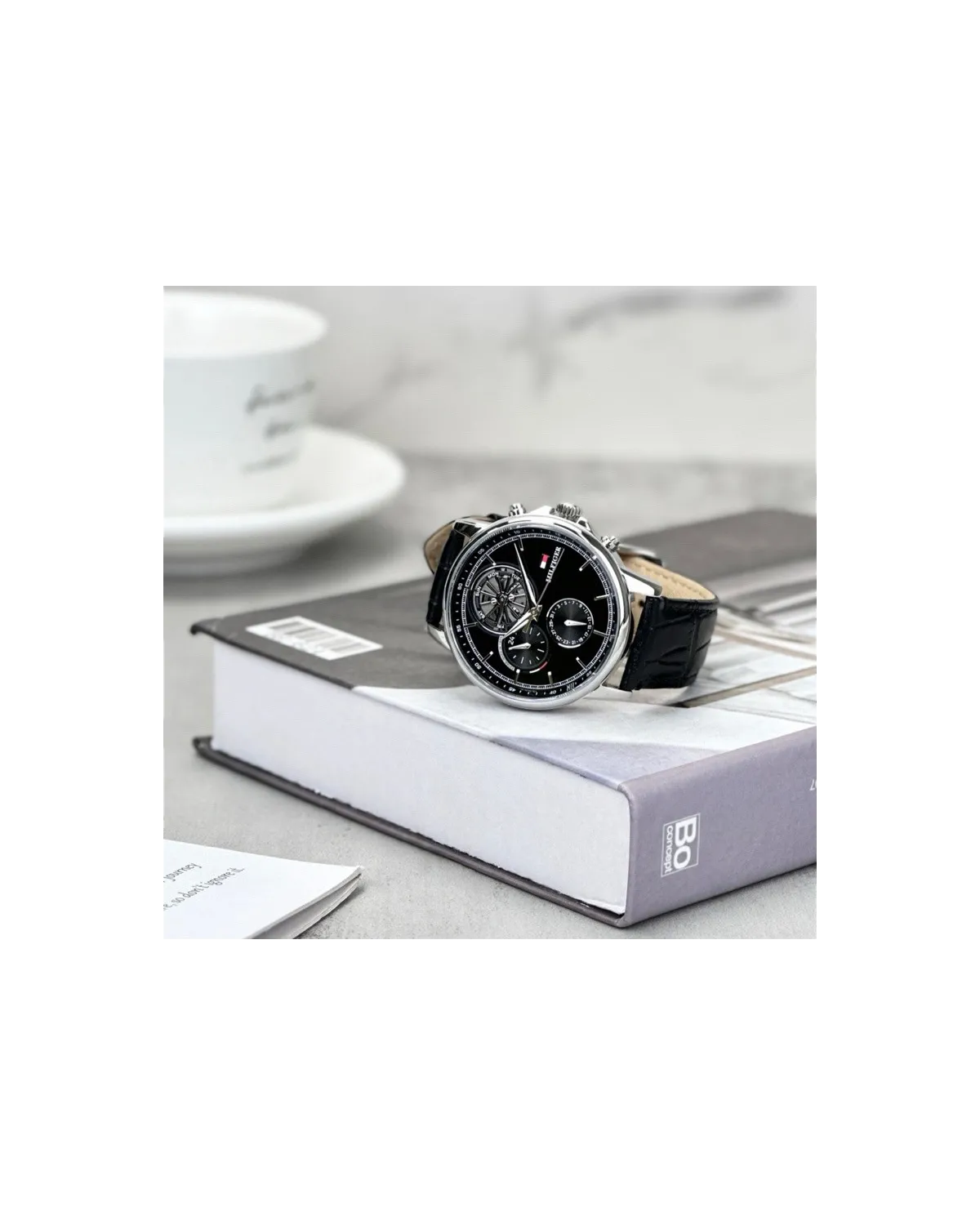 ZEGAREK MĘSKI TOMMY HILFIGER 1710605 Steward Open Heart + BOX