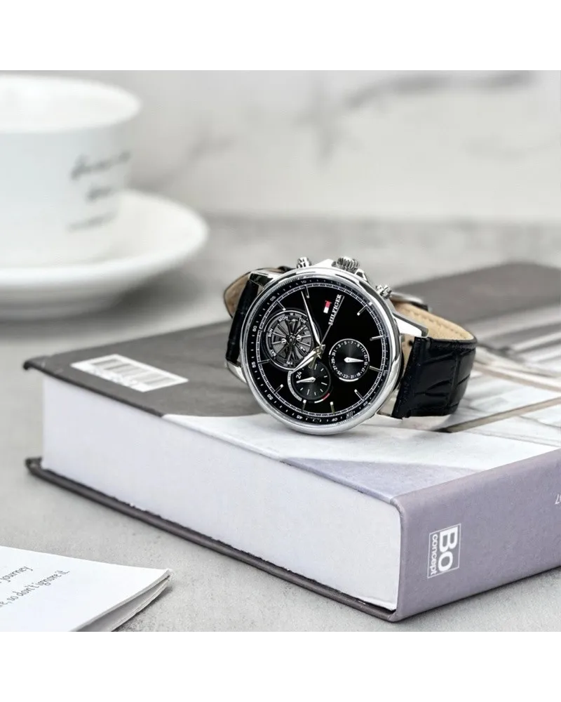 ZEGAREK MĘSKI TOMMY HILFIGER 1710605 Steward Open Heart + BOX