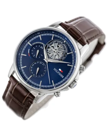 ZEGAREK MĘSKI TOMMY HILFIGER 1710629 Steward Open Heart + BOX