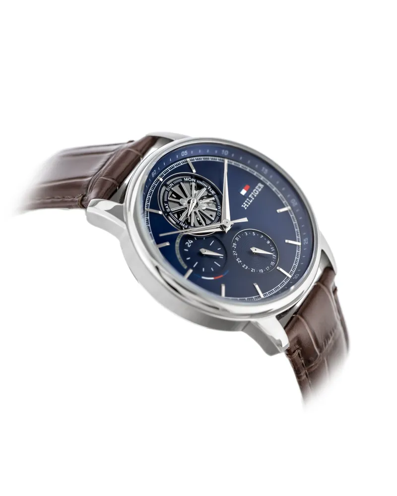 ZEGAREK MĘSKI TOMMY HILFIGER 1710629 Steward Open Heart + BOX