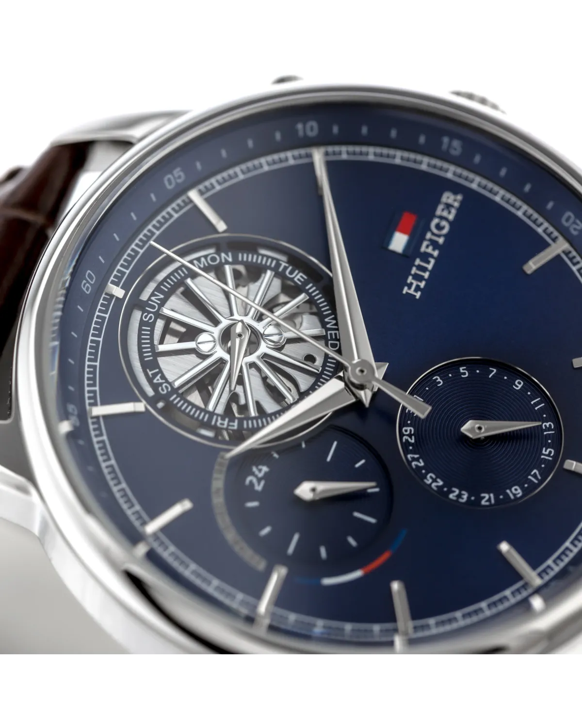 ZEGAREK MĘSKI TOMMY HILFIGER 1710629 Steward Open Heart + BOX