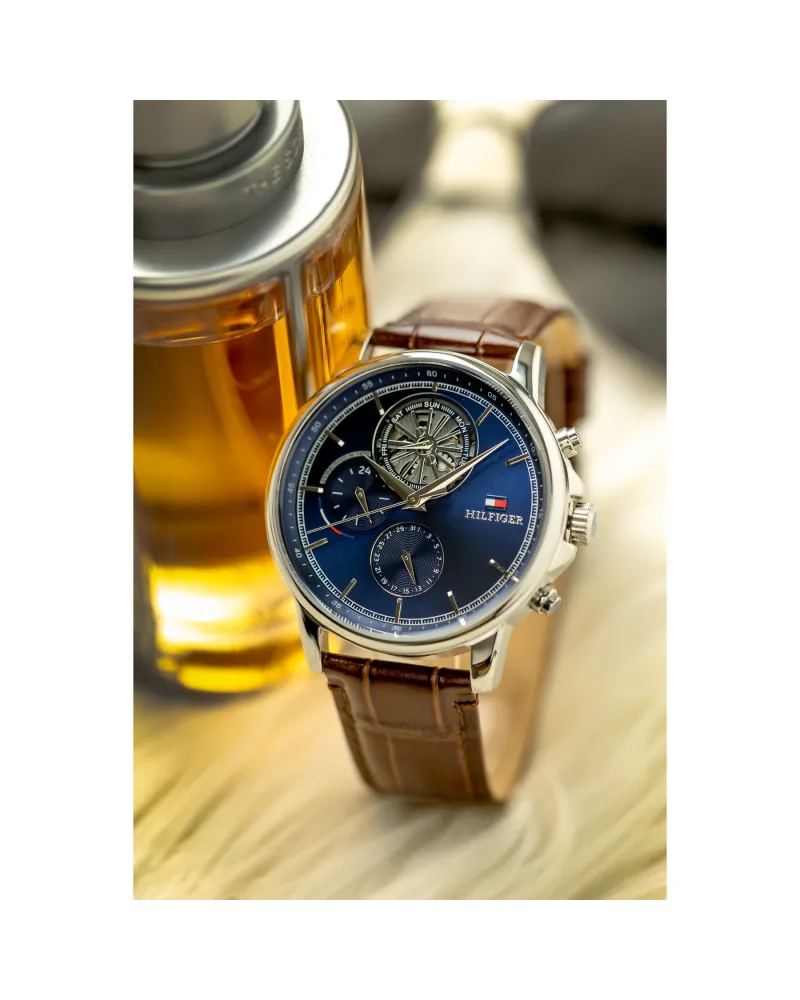 ZEGAREK MĘSKI TOMMY HILFIGER 1710629 Steward Open Heart + BOX