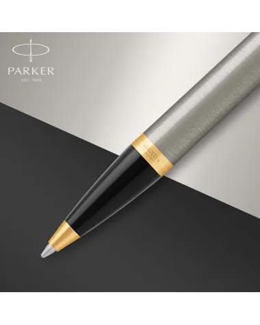 Długopis Parker IM Brushed Metal GT w Pudełku z Grawerem (1931670/14) Długopis Parker IM Brushed Metal GT w Pudełku z Grawerem (1931670/14)
