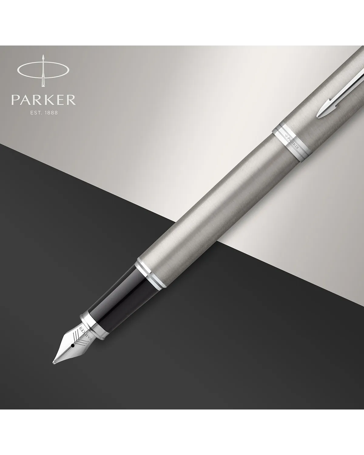 Długopis i Pióro Parker IM Srebrny CT w Pudełku z Etui oraz tabliczką z grawerem (2214458/2) Długopis i Pióro Parker IM Srebrny CT w Pudełku z Etui oraz tabliczką z grawerem (2214458/2)
