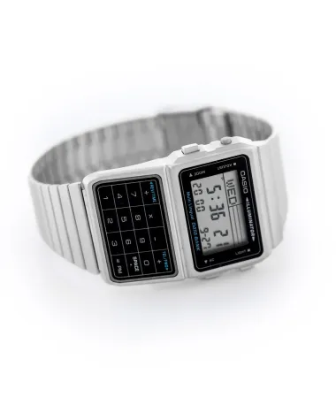 ZEGAREK MĘSKI CASIO VINTAGE DATABANK DBC-611-1D + BOX