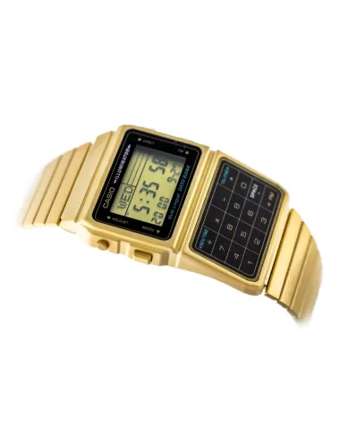 ZEGAREK MĘSKI CASIO VINTAGE DATABANK DBC-611G-1 (zd163a) + BOX