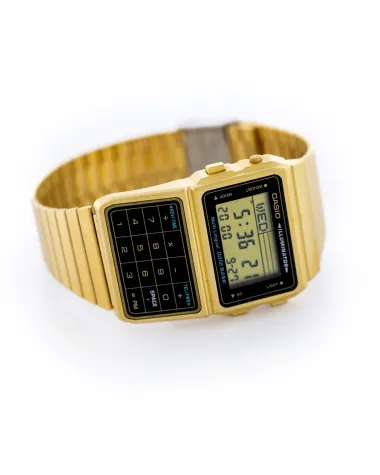 ZEGAREK MĘSKI CASIO VINTAGE DATABANK DBC-611G-1 (zd163a) + BOX