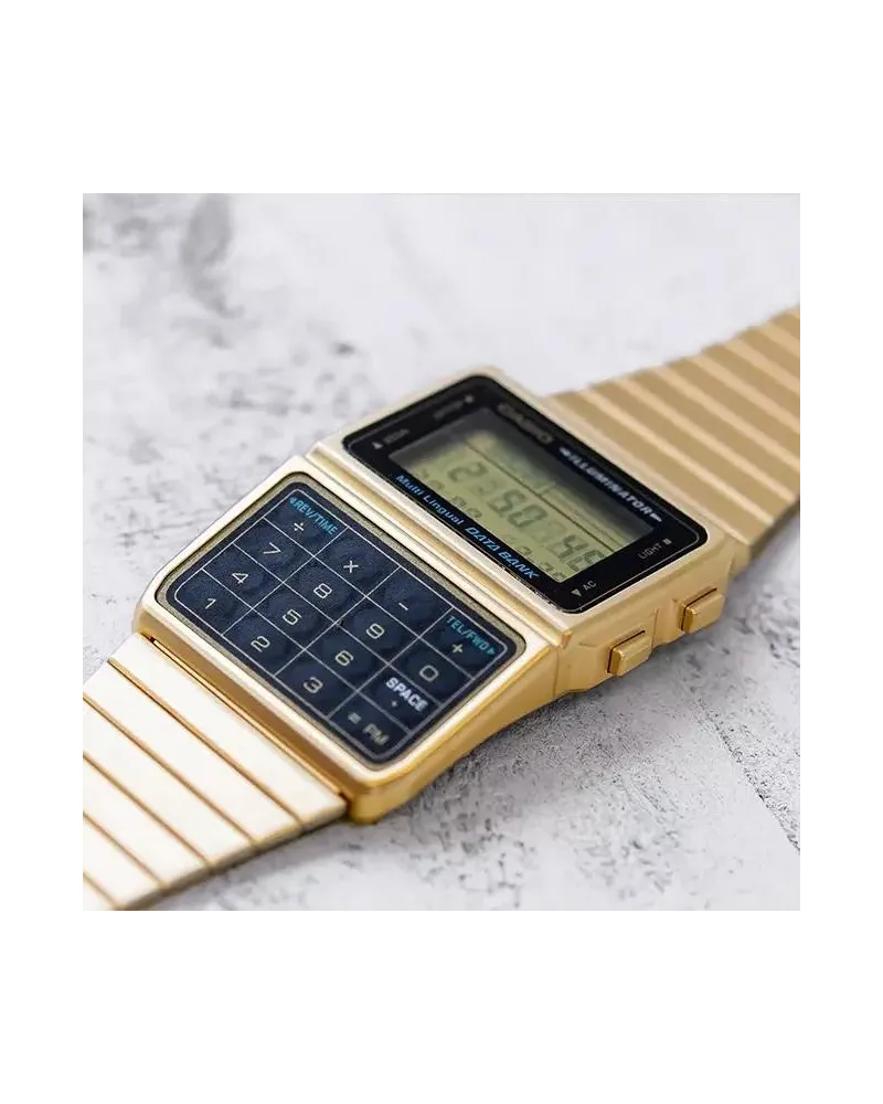 ZEGAREK MĘSKI CASIO VINTAGE DATABANK DBC-611G-1 (zd163a) + BOX