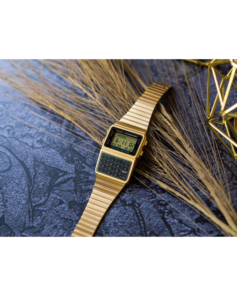 ZEGAREK MĘSKI CASIO VINTAGE DATABANK DBC-611G-1 (zd163a) + BOX