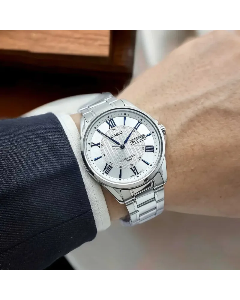 ZEGAREK MĘSKI CASIO MTP-1384D-7A2 (zd108b) + BOX