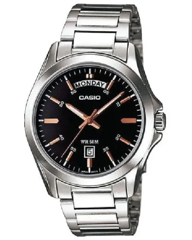ZEGAREK MĘSKI CASIO MTP-1370D-1A2V (zd025a) + BOX