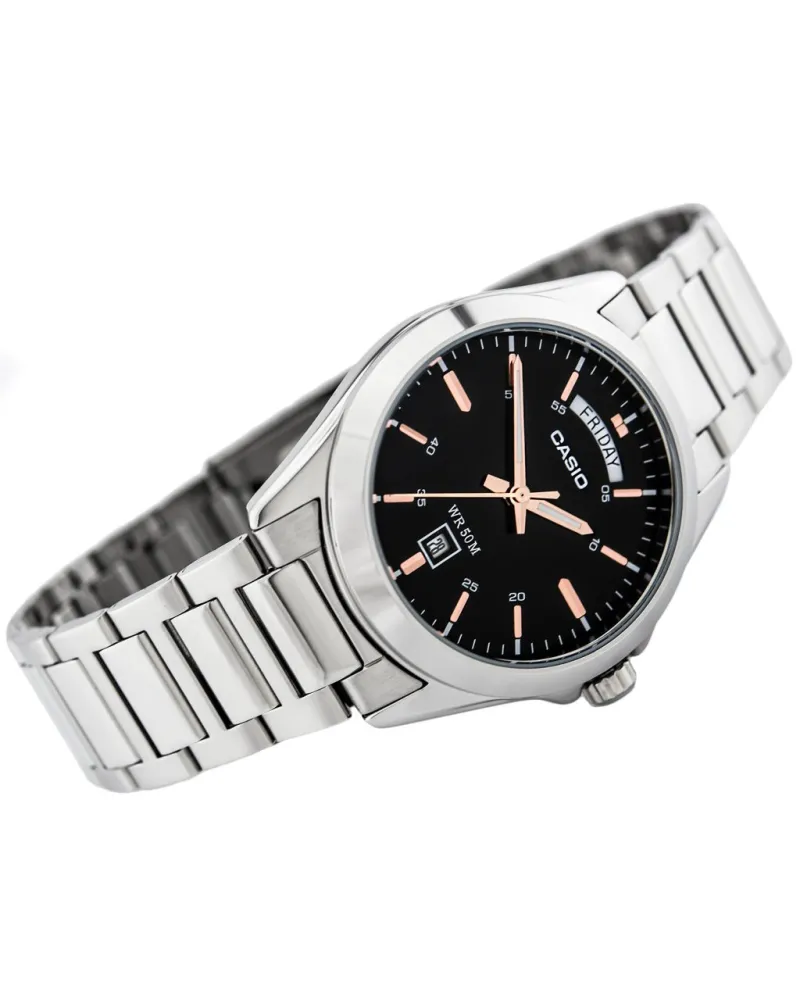 ZEGAREK MĘSKI CASIO MTP-1370D-1A2V (zd025a) + BOX