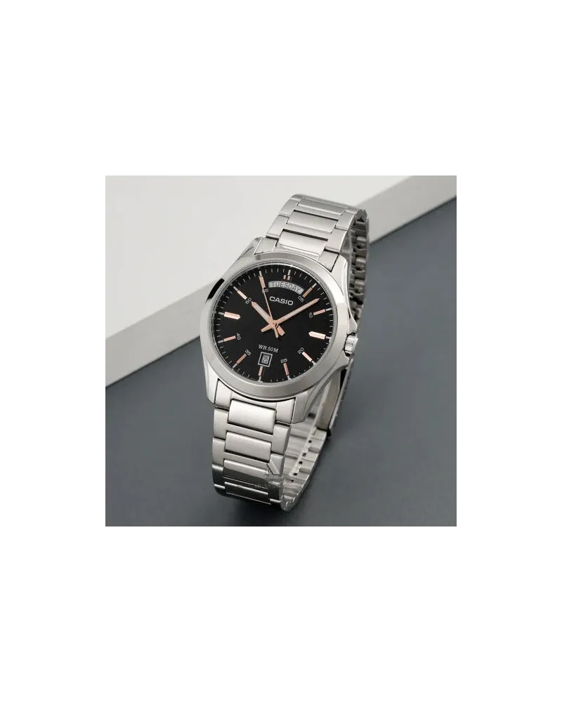 ZEGAREK MĘSKI CASIO MTP-1370D-1A2V (zd025a) + BOX