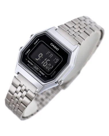 ZEGAREK DAMSKI CASIO LA680WA-1B  VINTAGE + BOX