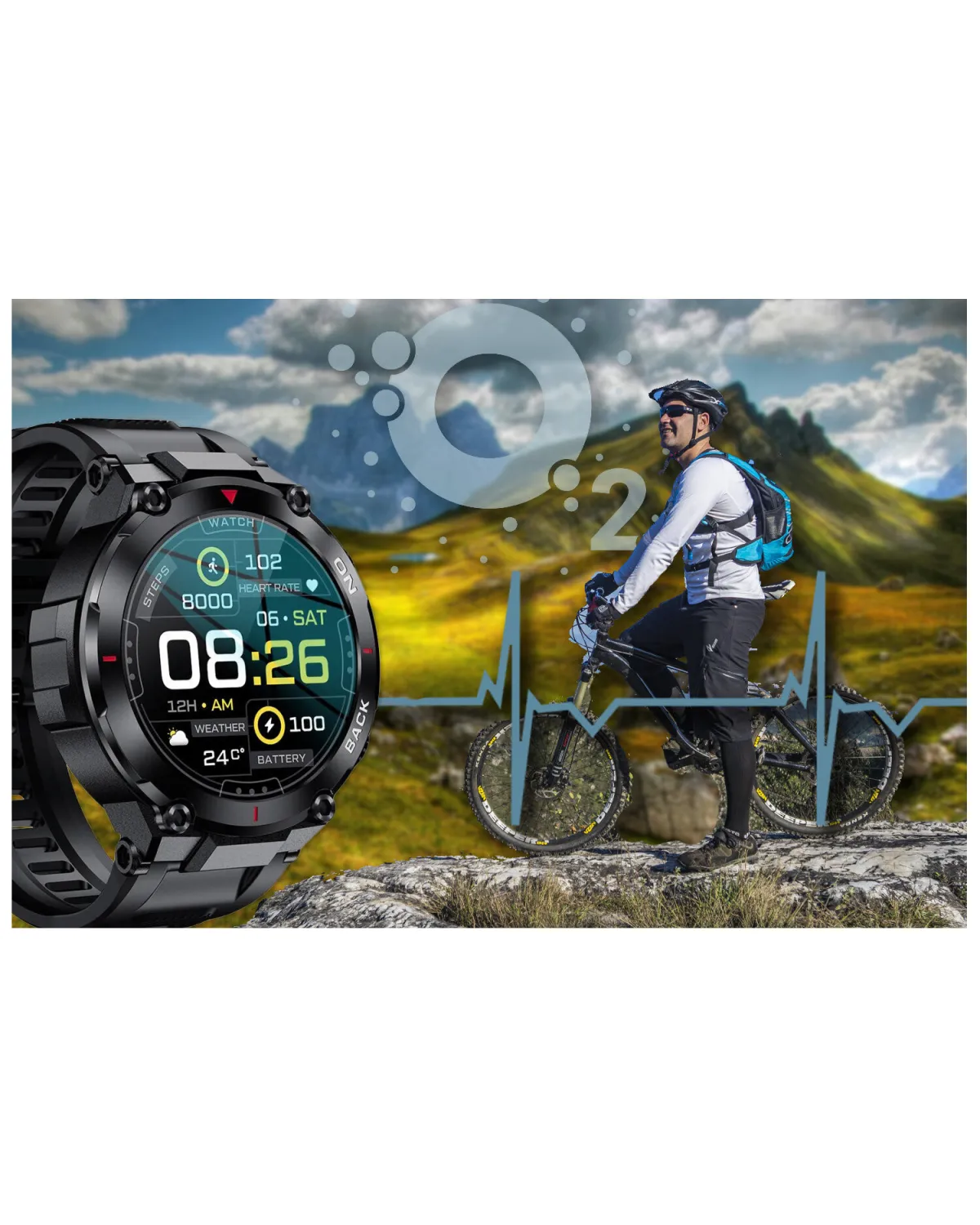 SMARTWATCH MĘSKI GRAVITY GT8-1 - z GPS (sg017a) SMARTWATCH MĘSKI GRAVITY GT8-1 - z GPS (sg017a)