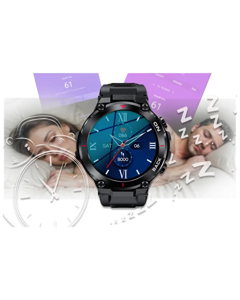 SMARTWATCH MĘSKI GRAVITY GT8-1 - z GPS (sg017a) SMARTWATCH MĘSKI GRAVITY GT8-1 - z GPS (sg017a)