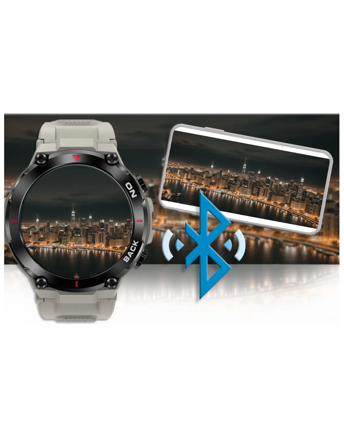 SMARTWATCH MĘSKI GRAVITY GT8-4 - z GPS (sg017d)