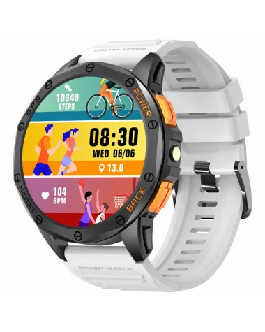 SMARTWATCH MĘSKI GRAVITY GT24-2 - LATARKA, DODATKOWY PASEK  (sg033b)