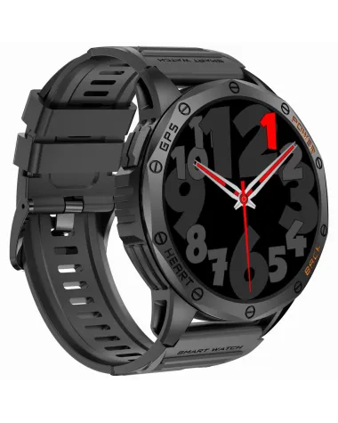SMARTWATCH MĘSKI GRAVITY GT24-2 - LATARKA, DODATKOWY PASEK  (sg033b)
