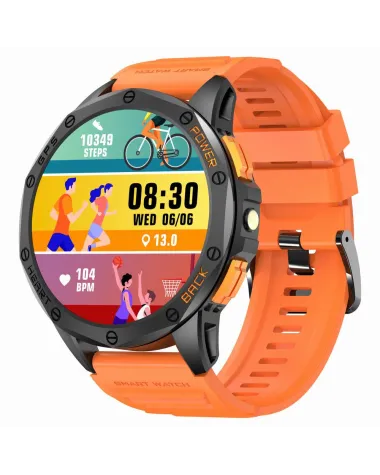 SMARTWATCH MĘSKI GRAVITY GT24-3 - LATARKA, DODATKOWY PASEK  (sg033c)