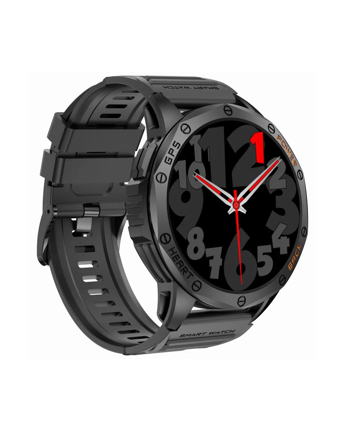 SMARTWATCH MĘSKI GRAVITY GT24-3 - LATARKA, DODATKOWY PASEK  (sg033c)