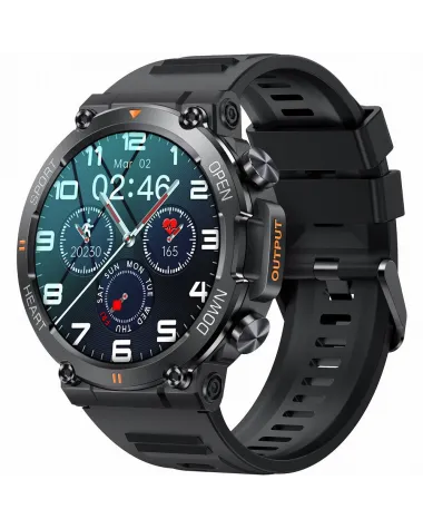 SMARTWATCH MĘSKI GRAVITY GT7-1 PRO - WYKONYWANIE POŁĄCZEŃ, PULSOKSYMETR (sg018a)