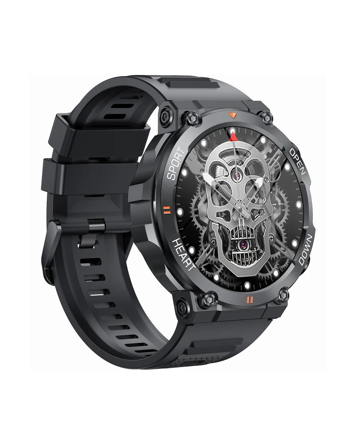 SMARTWATCH MĘSKI GRAVITY GT7-1 PRO - WYKONYWANIE POŁĄCZEŃ, PULSOKSYMETR (sg018a)