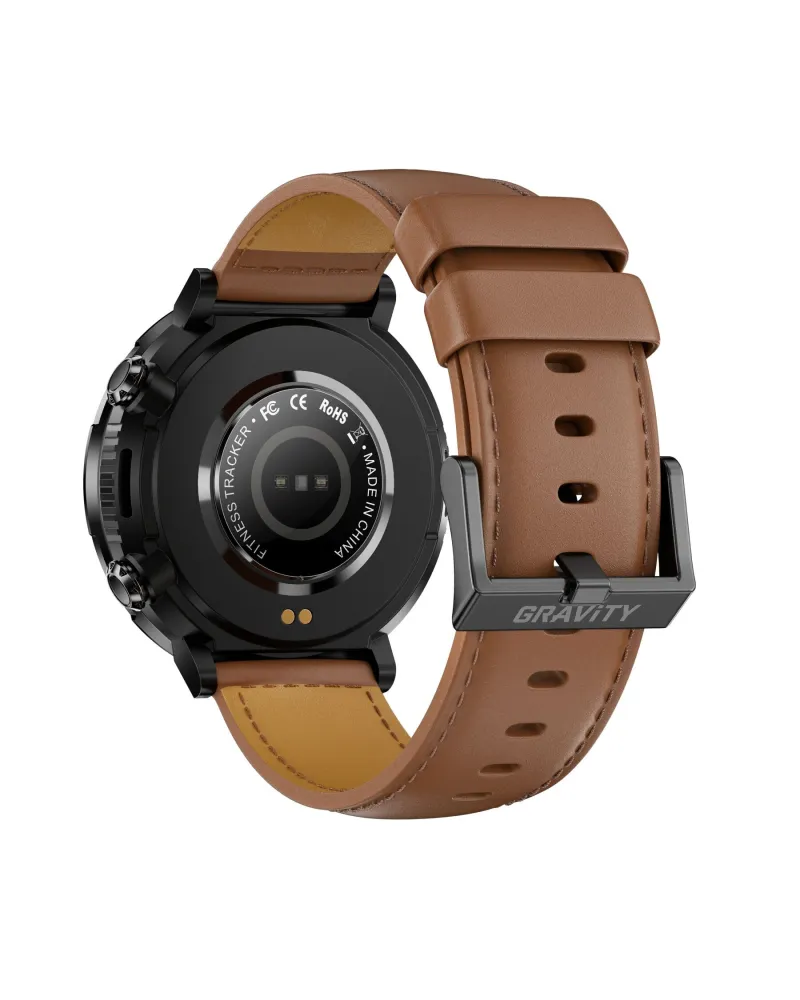 SMARTWATCH MĘSKI GRAVITY GT21-4 - BLUETOOTH CALL, DODATKOWY PASEK (sg025d) SMARTWATCH MĘSKI GRAVITY GT21-4 - BLUETOOTH CALL, DODATKOWY PASEK (sg025d)