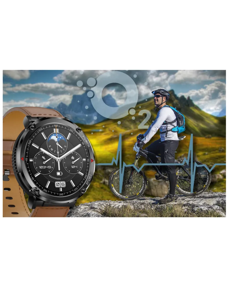SMARTWATCH MĘSKI GRAVITY GT21-4 - BLUETOOTH CALL, DODATKOWY PASEK (sg025d) SMARTWATCH MĘSKI GRAVITY GT21-4 - BLUETOOTH CALL, DODATKOWY PASEK (sg025d)
