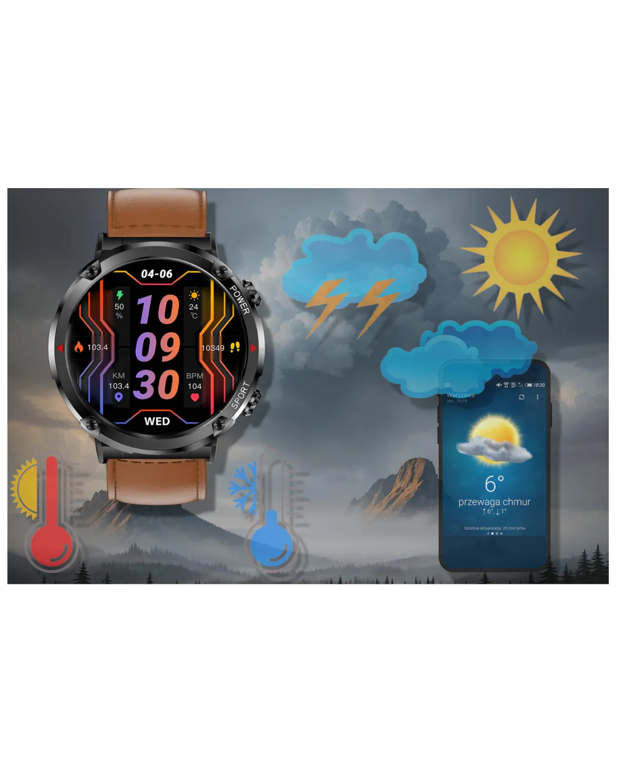 SMARTWATCH MĘSKI GRAVITY GT21-4 - BLUETOOTH CALL, DODATKOWY PASEK (sg025d) SMARTWATCH MĘSKI GRAVITY GT21-4 - BLUETOOTH CALL, DODATKOWY PASEK (sg025d)