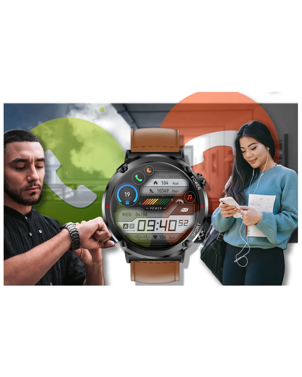 SMARTWATCH MĘSKI GRAVITY GT21-4 - BLUETOOTH CALL, DODATKOWY PASEK (sg025d) SMARTWATCH MĘSKI GRAVITY GT21-4 - BLUETOOTH CALL, DODATKOWY PASEK (sg025d)