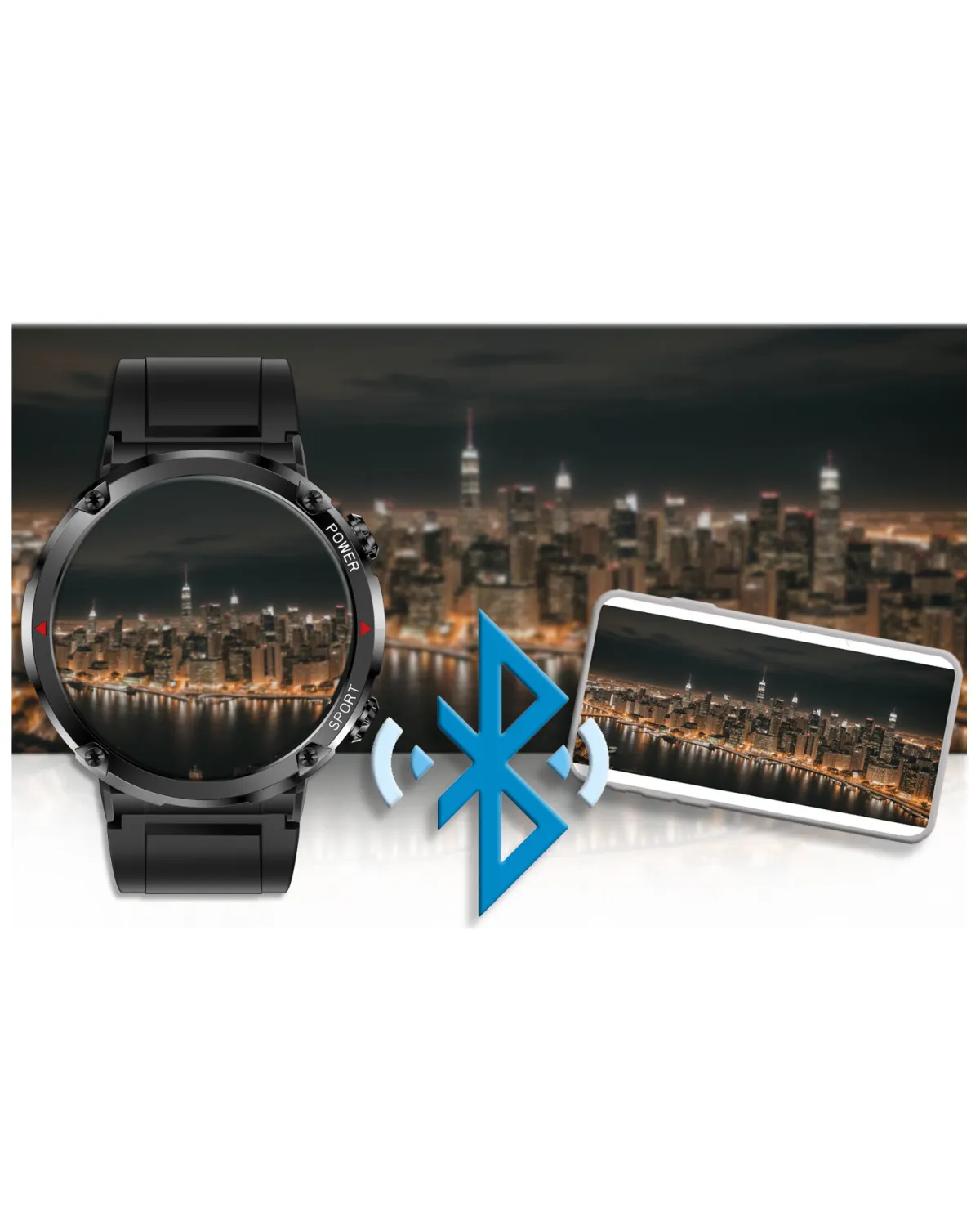 SMARTWATCH MĘSKI GRAVITY GT21-4 - BLUETOOTH CALL, DODATKOWY PASEK (sg025d) SMARTWATCH MĘSKI GRAVITY GT21-4 - BLUETOOTH CALL, DODATKOWY PASEK (sg025d)