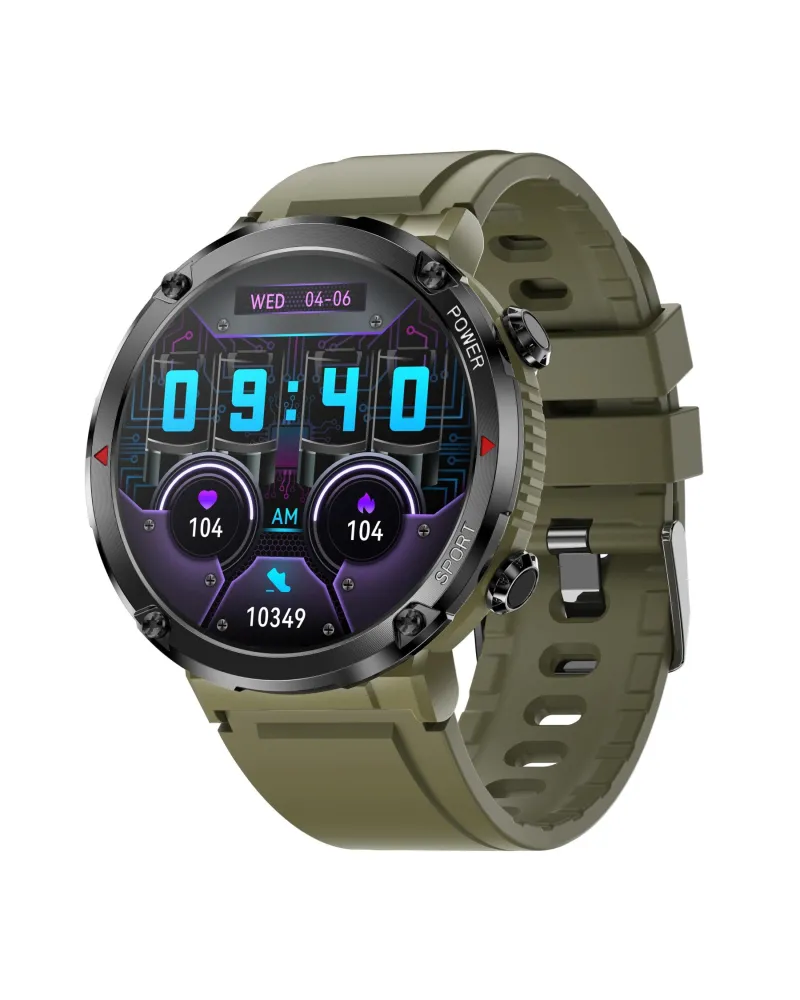 SMARTWATCH MĘSKI GRAVITY GT21-7 - BLUETOOTH CALL, DODATKOWY PASEK (sg025g) SMARTWATCH MĘSKI GRAVITY GT21-7 - BLUETOOTH CALL, DODATKOWY PASEK (sg025g)