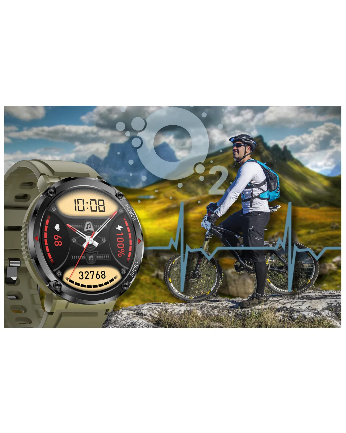 SMARTWATCH MĘSKI GRAVITY GT21-7 - BLUETOOTH CALL, DODATKOWY PASEK (sg025g) SMARTWATCH MĘSKI GRAVITY GT21-7 - BLUETOOTH CALL, DODATKOWY PASEK (sg025g)