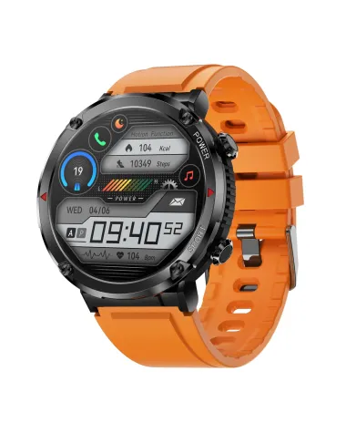 SMARTWATCH MĘSKI GRAVITY GT21-2 - BLUETOOTH CALL, DODATKOWY PASEK (sg025b)