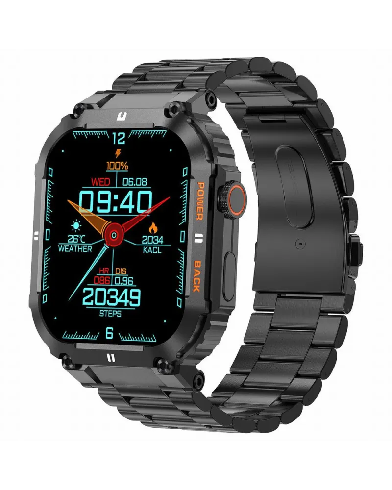 SMARTWATCH MĘSKI GRAVITY GT6-2 - WYKONYWANIE POŁĄCZEŃ, MONITOR SNU (sg020b) SMARTWATCH MĘSKI GRAVITY GT6-2 - WYKONYWANIE POŁĄCZEŃ, MONITOR SNU (sg020b)