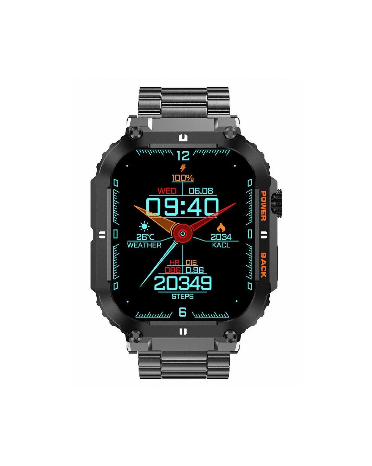 SMARTWATCH MĘSKI GRAVITY GT6-2 - WYKONYWANIE POŁĄCZEŃ, MONITOR SNU (sg020b) SMARTWATCH MĘSKI GRAVITY GT6-2 - WYKONYWANIE POŁĄCZEŃ, MONITOR SNU (sg020b)