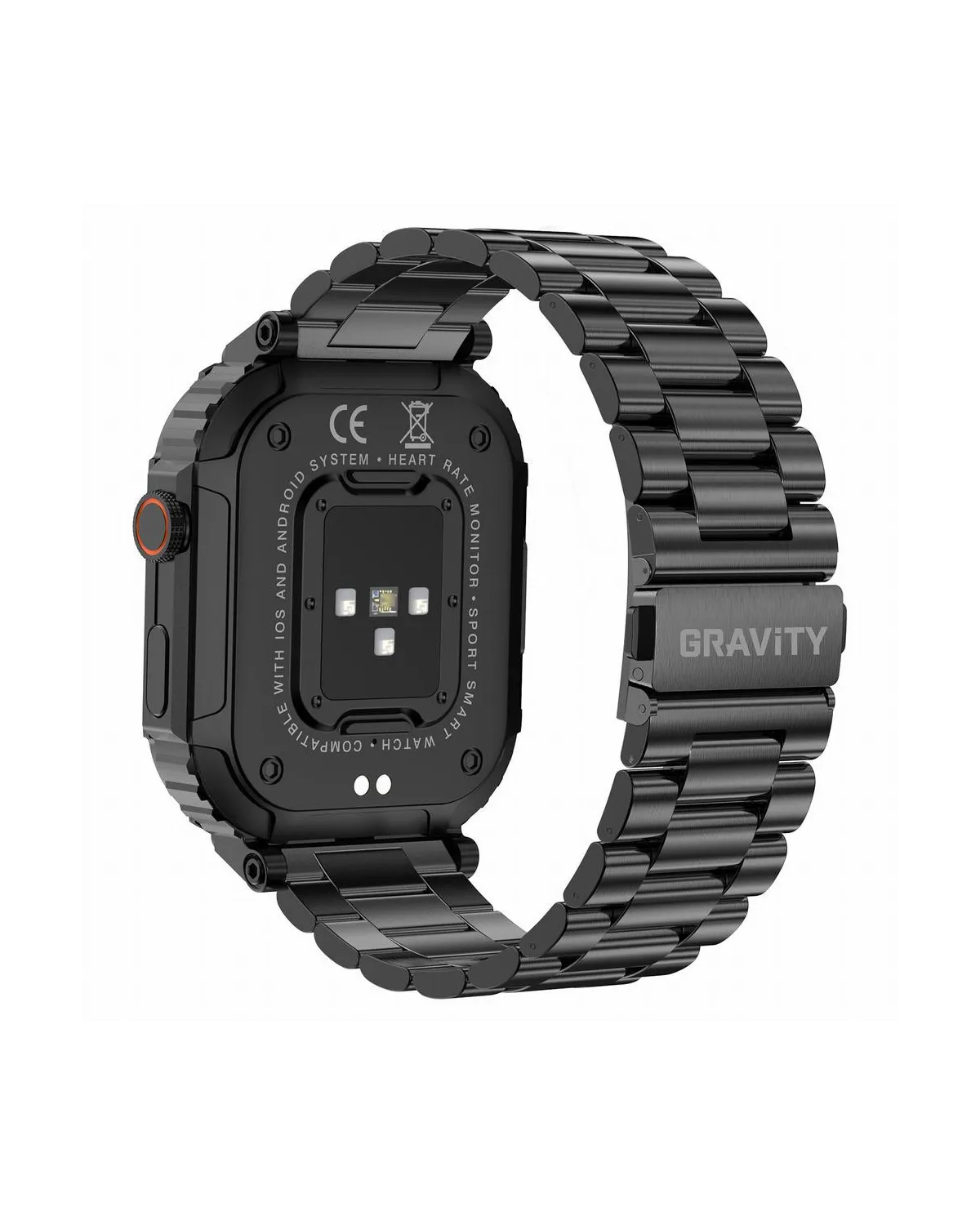 SMARTWATCH MĘSKI GRAVITY GT6-2 - WYKONYWANIE POŁĄCZEŃ, MONITOR SNU (sg020b) SMARTWATCH MĘSKI GRAVITY GT6-2 - WYKONYWANIE POŁĄCZEŃ, MONITOR SNU (sg020b)