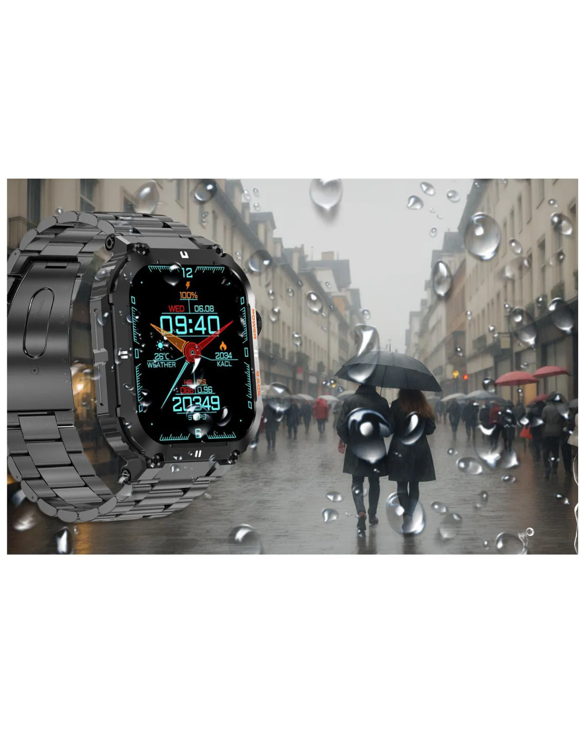 SMARTWATCH MĘSKI GRAVITY GT6-2 - WYKONYWANIE POŁĄCZEŃ, MONITOR SNU (sg020b) SMARTWATCH MĘSKI GRAVITY GT6-2 - WYKONYWANIE POŁĄCZEŃ, MONITOR SNU (sg020b)