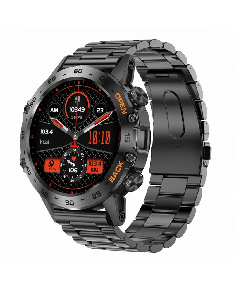 SMARTWATCH MĘSKI GRAVITY GT9-2 - WYKONYWANIE POŁĄCZEŃ, CIŚNIENIOMIERZ (sg021b)