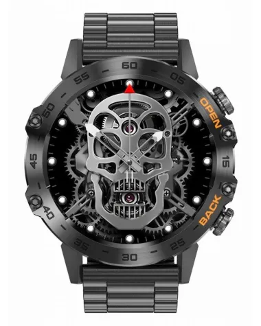 SMARTWATCH MĘSKI GRAVITY GT9-2 - WYKONYWANIE POŁĄCZEŃ, CIŚNIENIOMIERZ (sg021b)