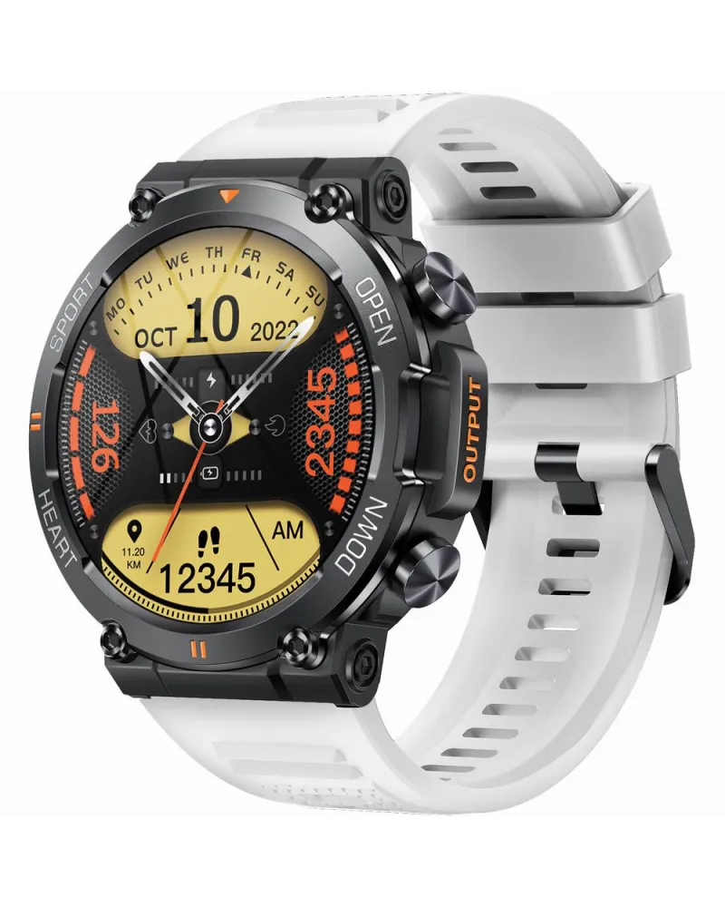 SMARTWATCH MĘSKI GRAVITY GT7-6 PRO - WYKONYWANIE POŁĄCZEŃ, PULSOKSYMETR (sg018f)
