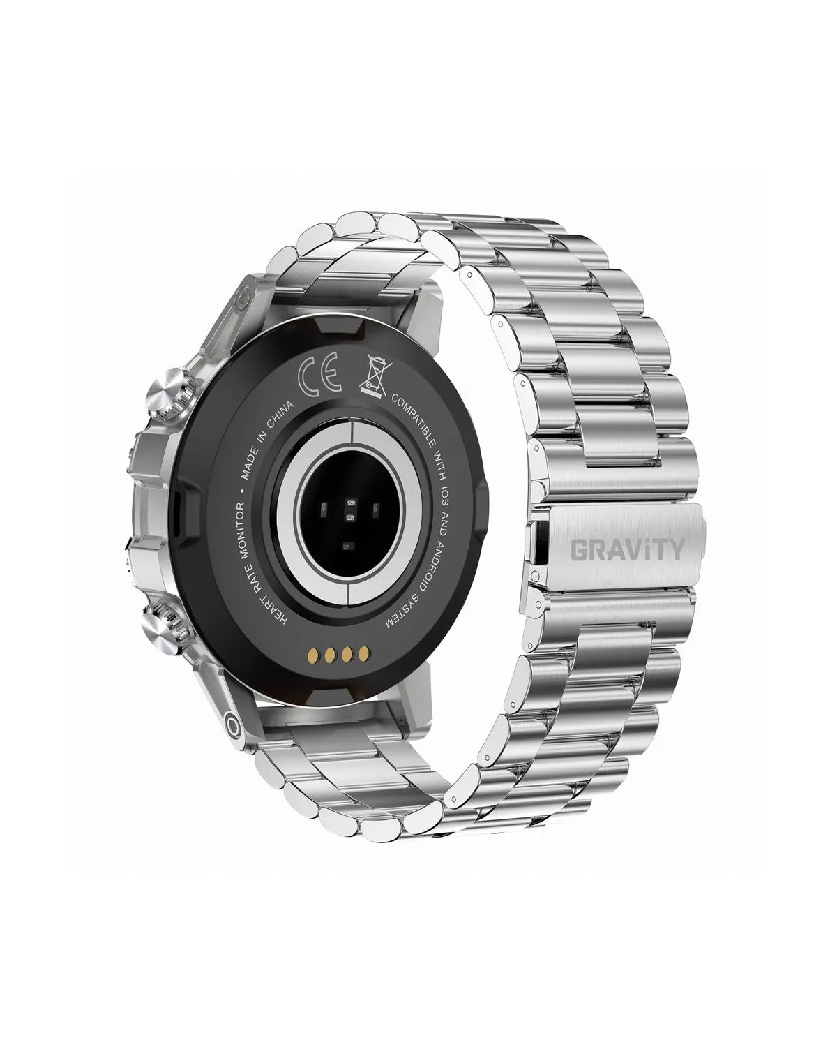 SMARTWATCH MĘSKI GRAVITY GT9-3 - WYKONYWANIE POŁĄCZEŃ, CIŚNIENIOMIERZ (sg021c)