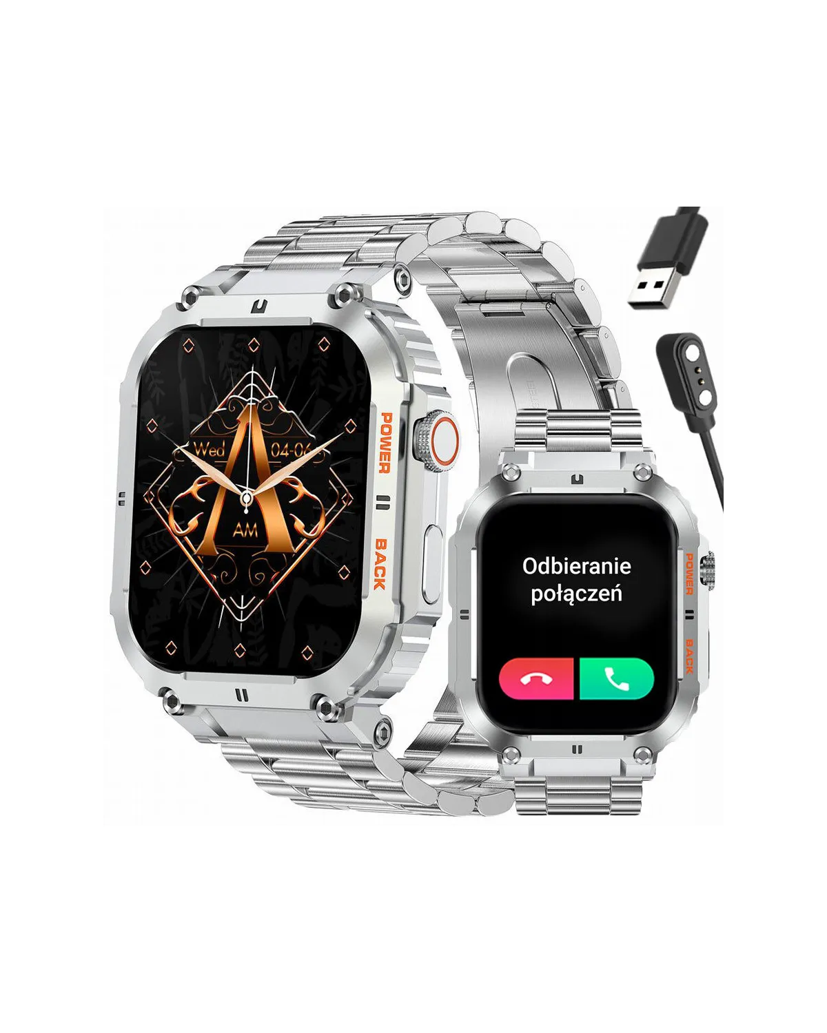 SMARTWATCH MĘSKI GRAVITY GT6-7 - WYKONYWANIE POŁĄCZEŃ, MONITOR SNU (sg020g) SMARTWATCH MĘSKI GRAVITY GT6-7 - WYKONYWANIE POŁĄCZEŃ, MONITOR SNU (sg020g)
