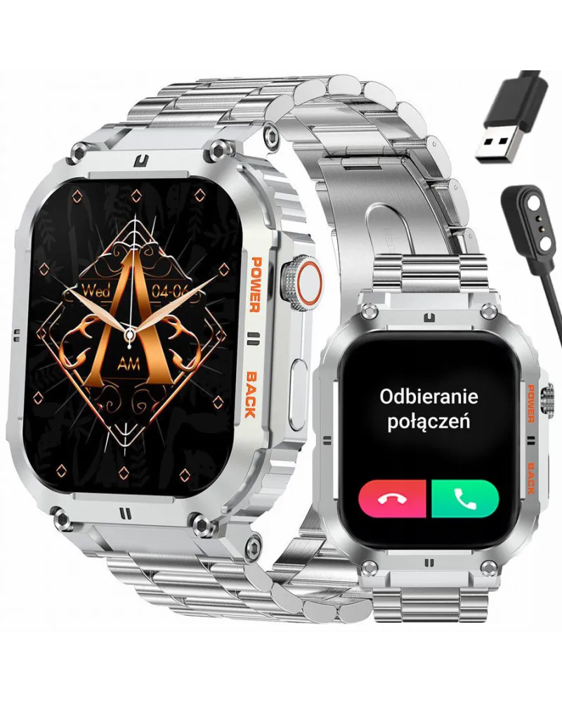 SMARTWATCH MĘSKI GRAVITY GT6-7 - WYKONYWANIE POŁĄCZEŃ, MONITOR SNU (sg020g) SMARTWATCH MĘSKI GRAVITY GT6-7 - WYKONYWANIE POŁĄCZEŃ, MONITOR SNU (sg020g)