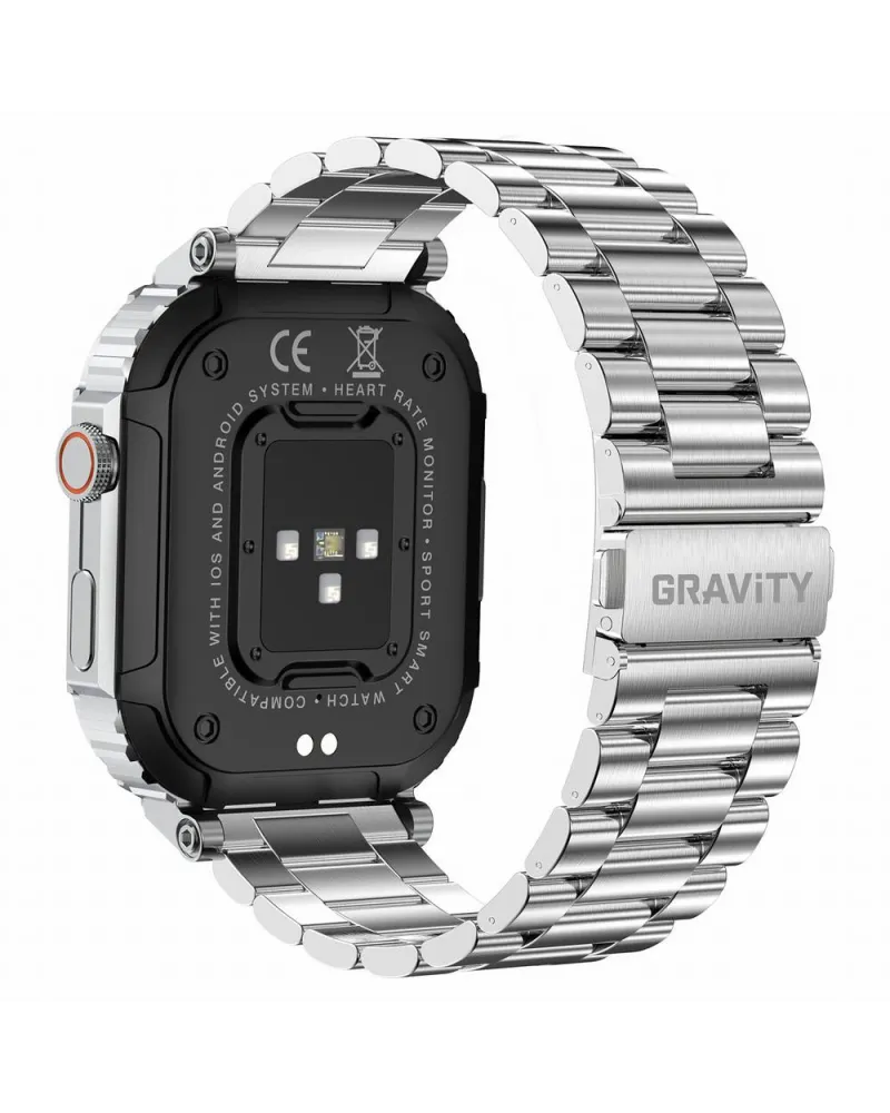 SMARTWATCH MĘSKI GRAVITY GT6-7 - WYKONYWANIE POŁĄCZEŃ, MONITOR SNU (sg020g) SMARTWATCH MĘSKI GRAVITY GT6-7 - WYKONYWANIE POŁĄCZEŃ, MONITOR SNU (sg020g)