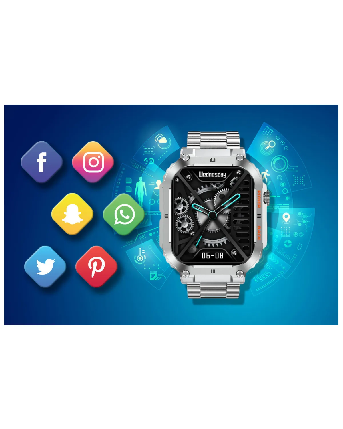 SMARTWATCH MĘSKI GRAVITY GT6-7 - WYKONYWANIE POŁĄCZEŃ, MONITOR SNU (sg020g) SMARTWATCH MĘSKI GRAVITY GT6-7 - WYKONYWANIE POŁĄCZEŃ, MONITOR SNU (sg020g)