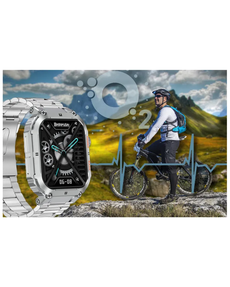 SMARTWATCH MĘSKI GRAVITY GT6-7 - WYKONYWANIE POŁĄCZEŃ, MONITOR SNU (sg020g) SMARTWATCH MĘSKI GRAVITY GT6-7 - WYKONYWANIE POŁĄCZEŃ, MONITOR SNU (sg020g)