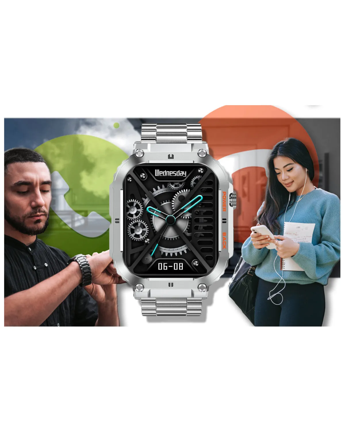SMARTWATCH MĘSKI GRAVITY GT6-7 - WYKONYWANIE POŁĄCZEŃ, MONITOR SNU (sg020g) SMARTWATCH MĘSKI GRAVITY GT6-7 - WYKONYWANIE POŁĄCZEŃ, MONITOR SNU (sg020g)