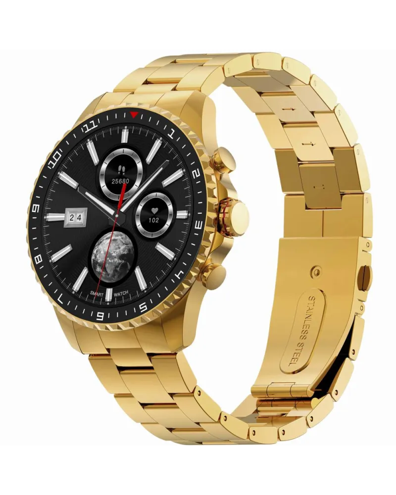 SMARTWATCH MĘSKI GRAVITY GT16-1 - WYKONYWANIE POŁĄCZEŃ, CIŚNIENIOMIERZ (sg034a) SMARTWATCH MĘSKI GRAVITY GT16-1 - WYKONYWANIE POŁĄCZEŃ, CIŚNIENIOMIERZ (sg034a)